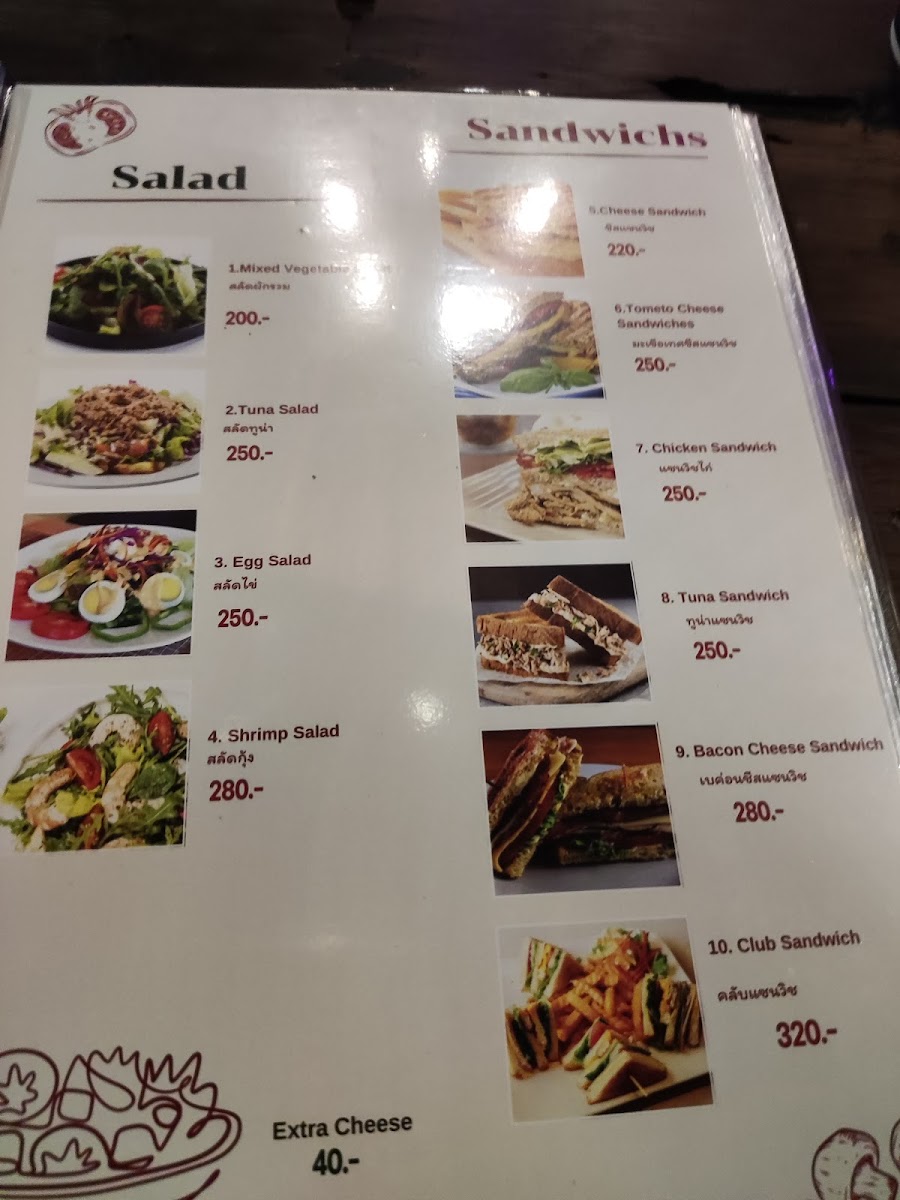 Menu Pooh Bar Resort & Restaurant-8