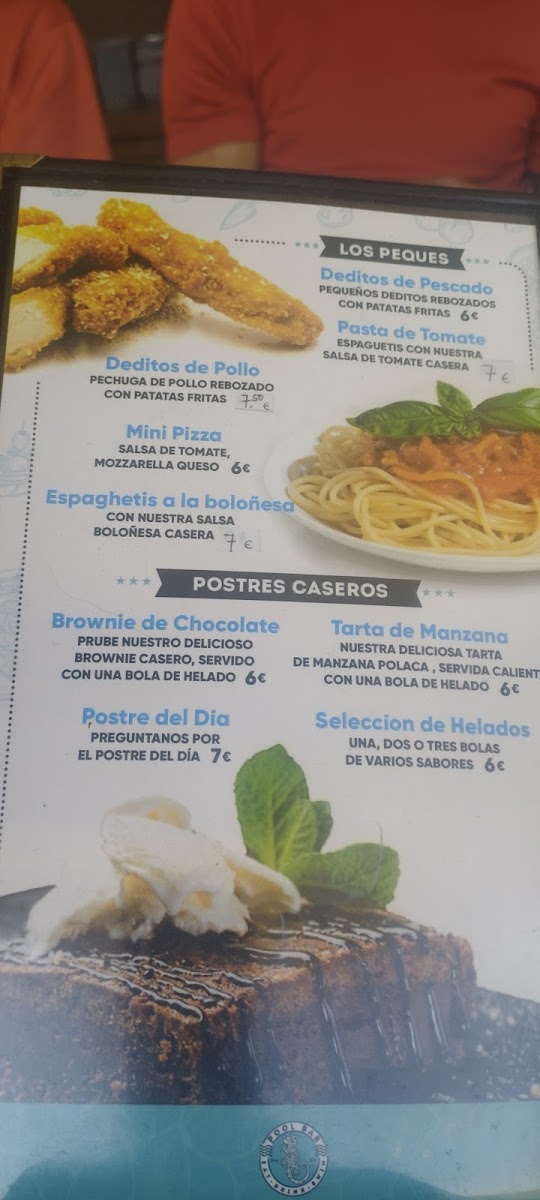 Menu Pool Bar & Restaurant-8