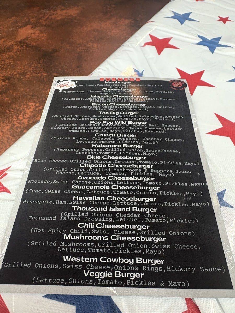 Menu Pop Pop Burgers-1