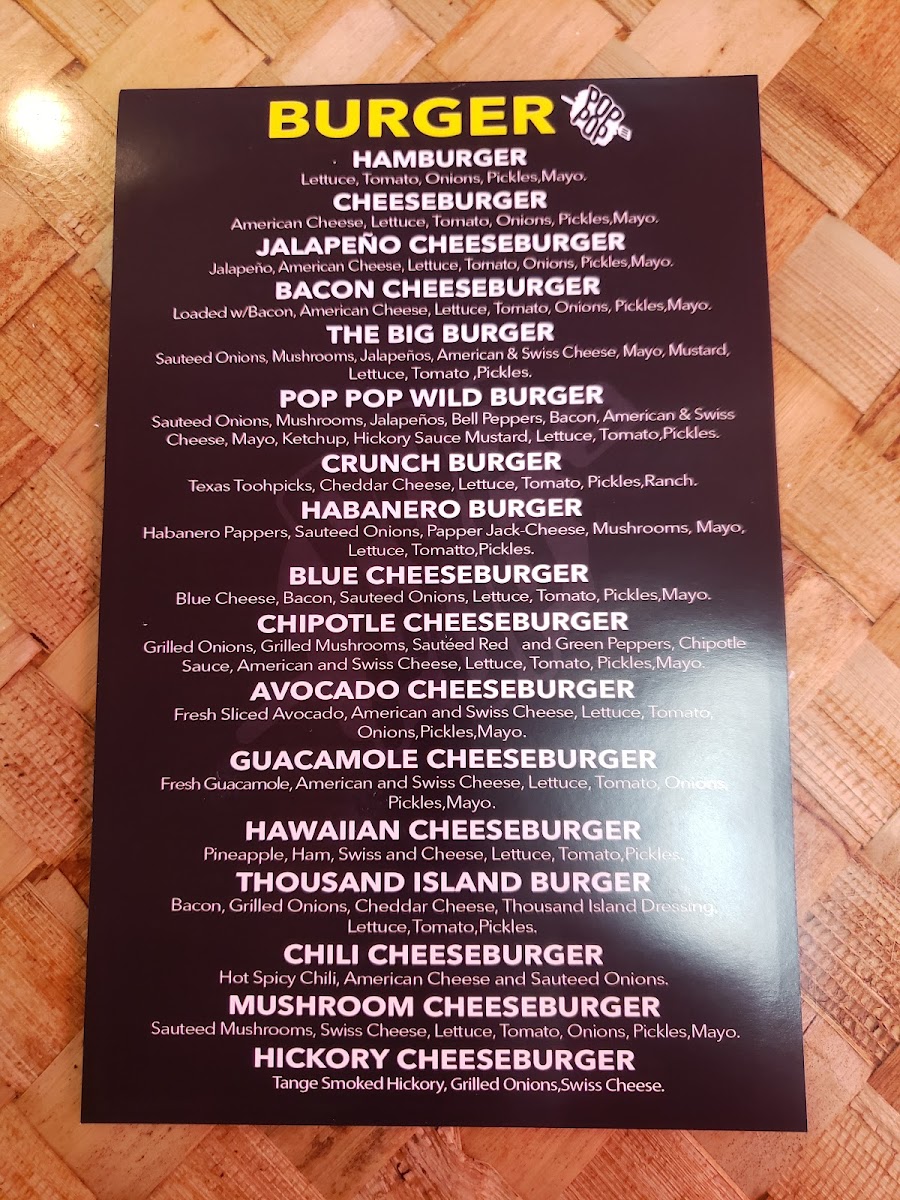 Menu Pop Pop Burgers-4