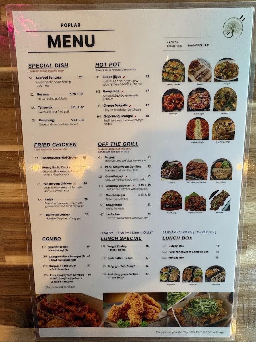 Menu Poplar Korean-5