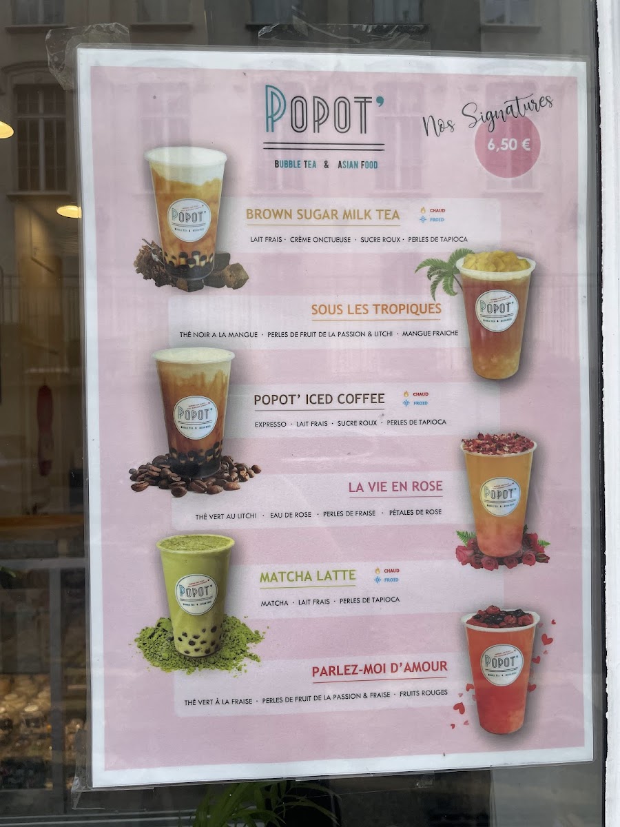 Menu Popot' Bubble Tea & Asian Food-10