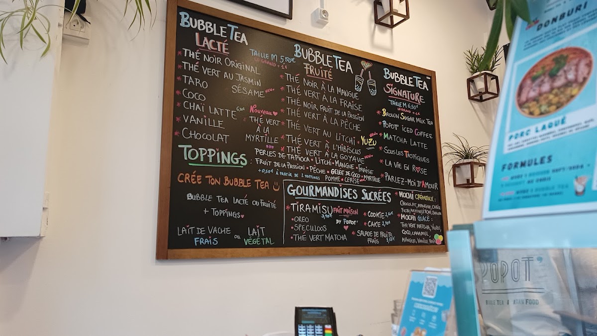 Menu Popot' Bubble Tea & Asian Food-8
