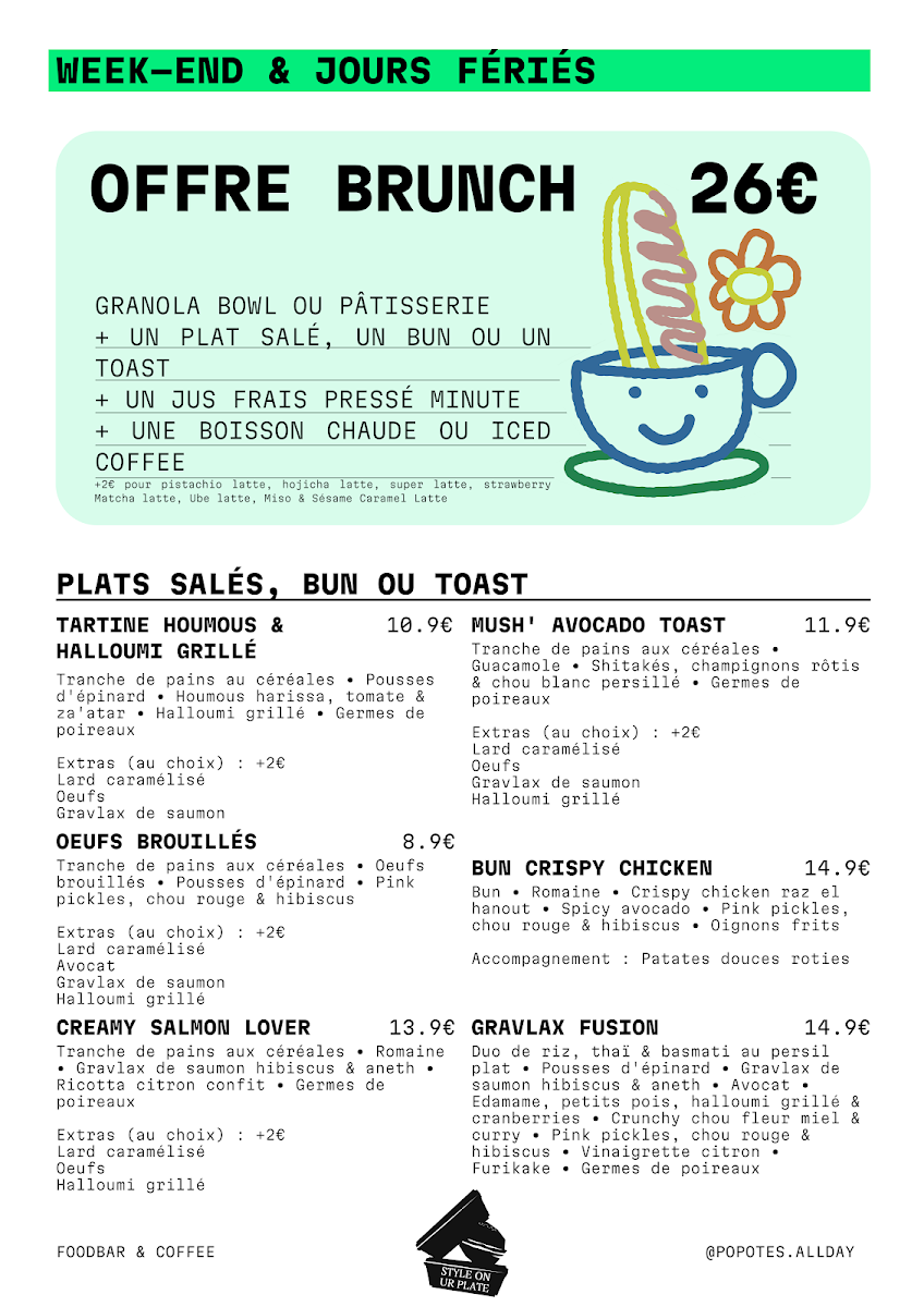 Menu Popotes - Part Dieu-1