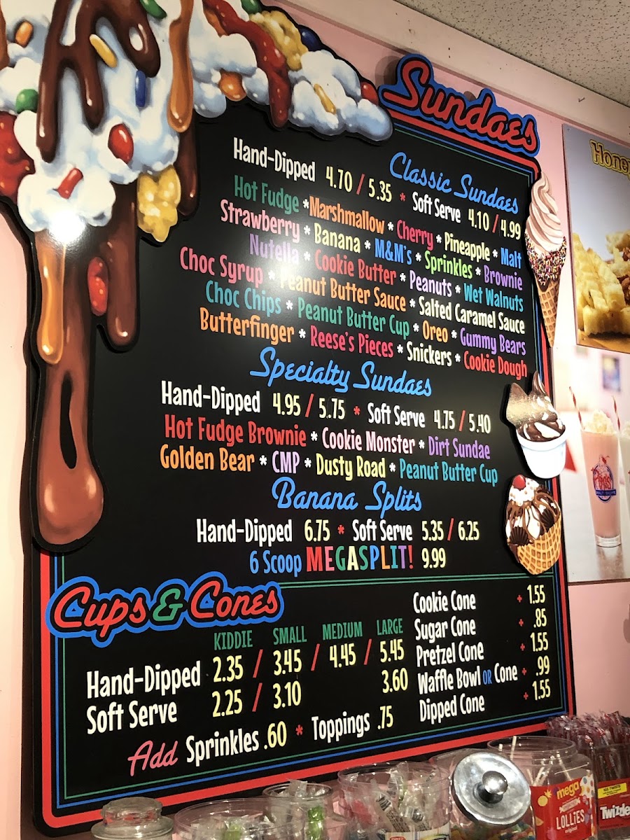 Menu Pop's Malt Shoppe-10