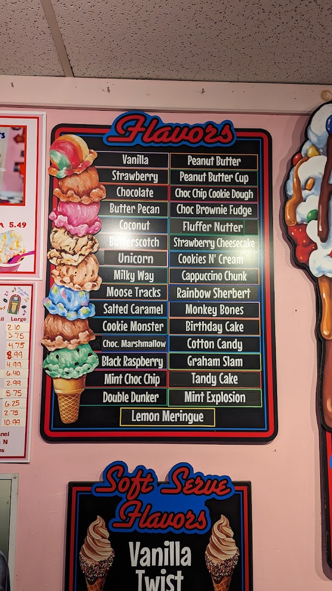 Menu Pop's Malt Shoppe-8