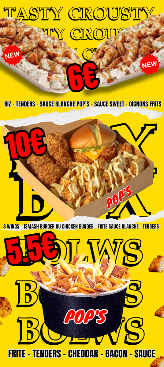 Menu Pop's Smash Burger & Poulet Grillé-4