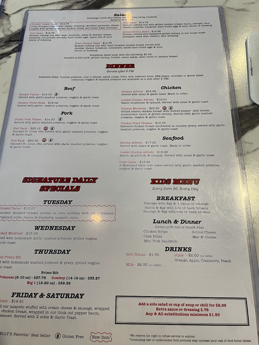 Menu Pork Belly's Eatery & Catering Co.-4