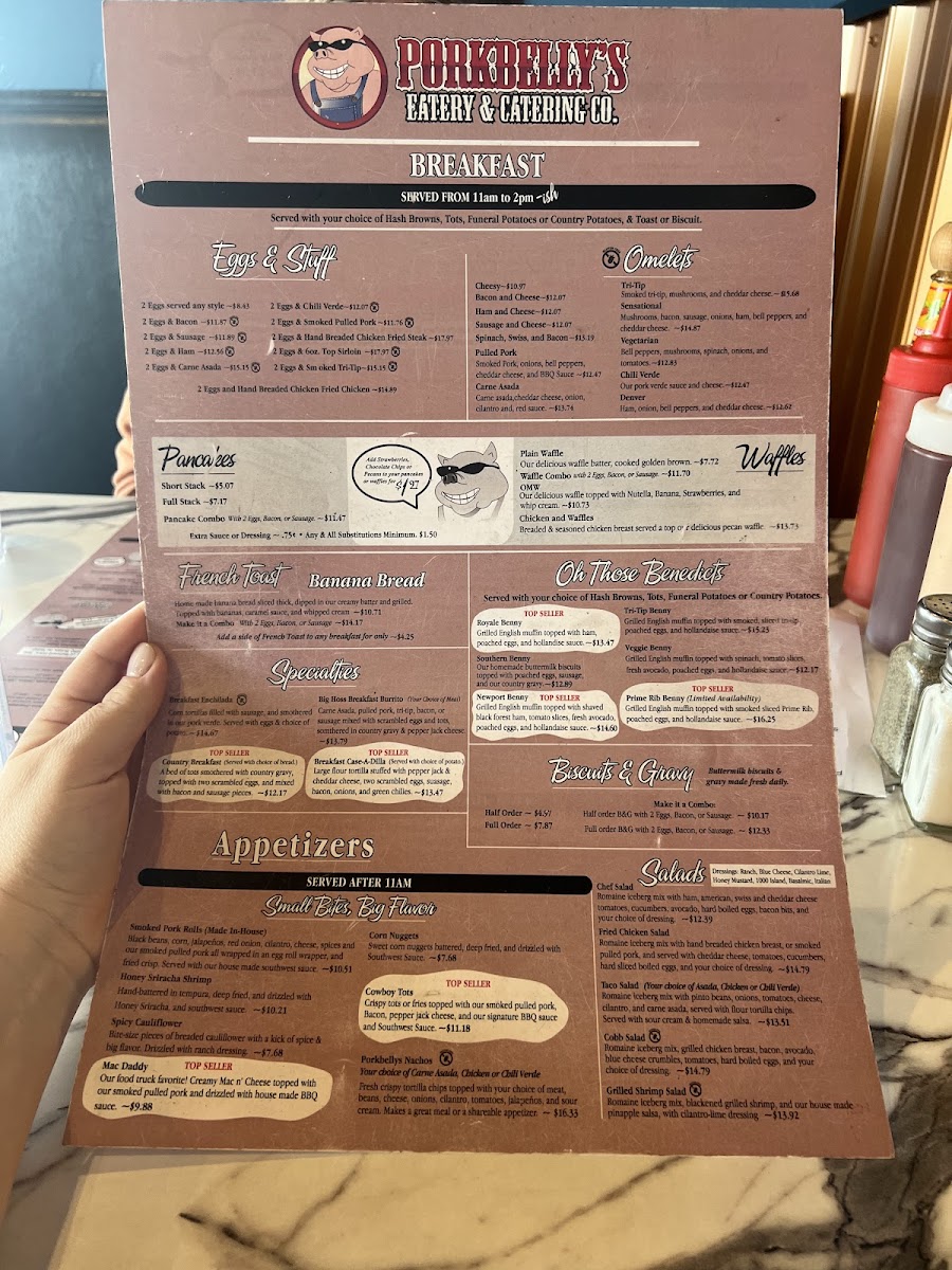 Menu Pork Belly's Eatery & Catering Co.-8