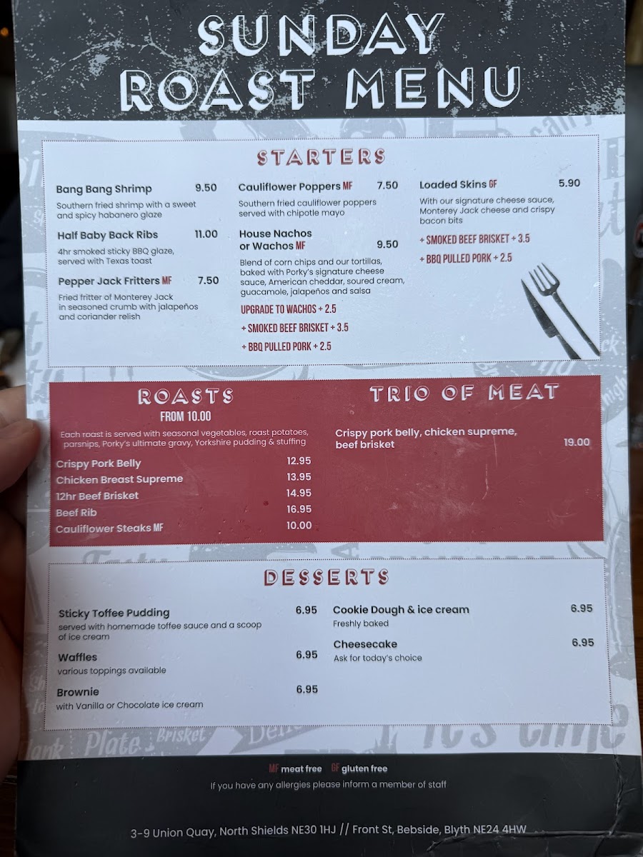 Menu Porky's-2