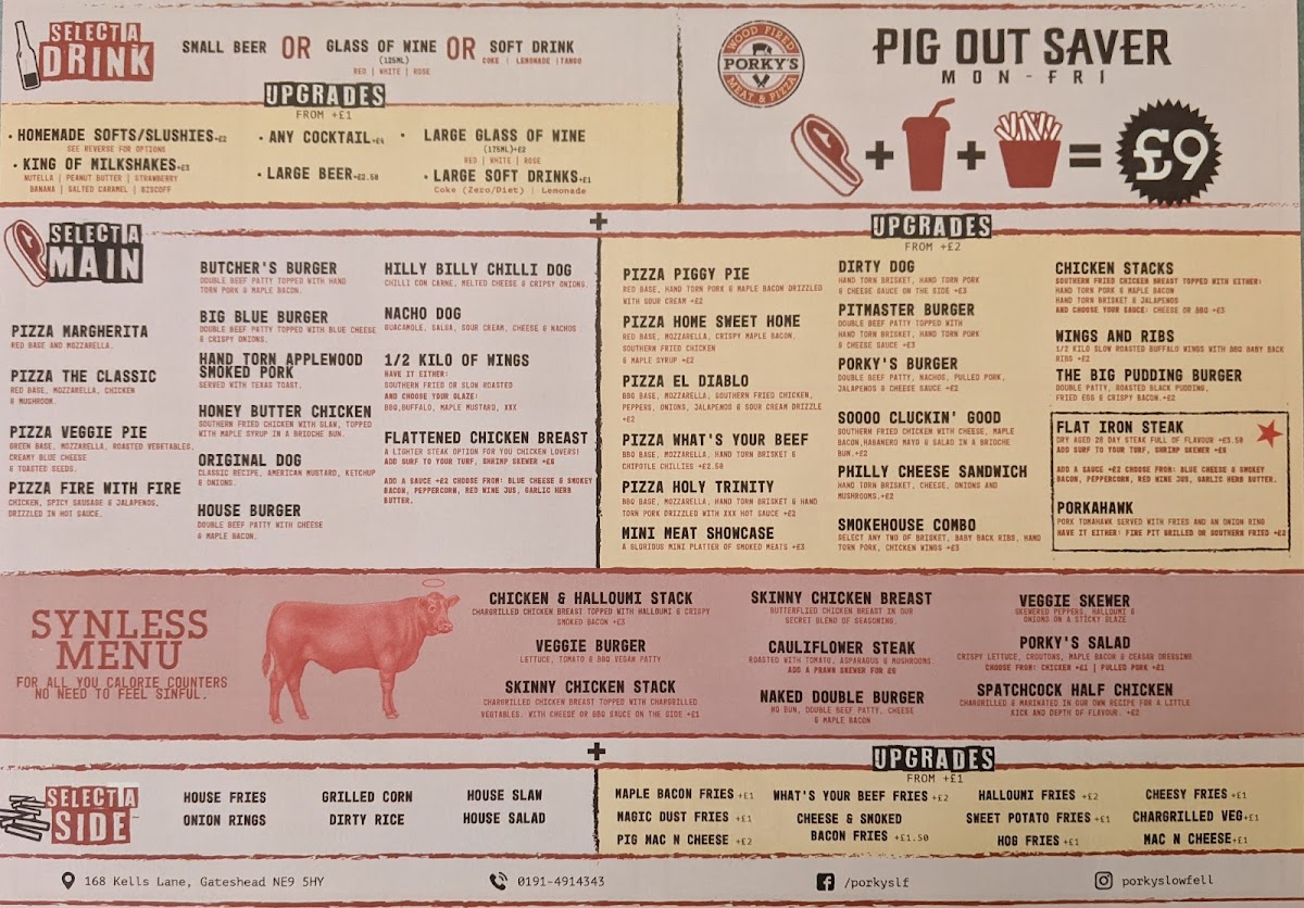 Menu Porky's-5