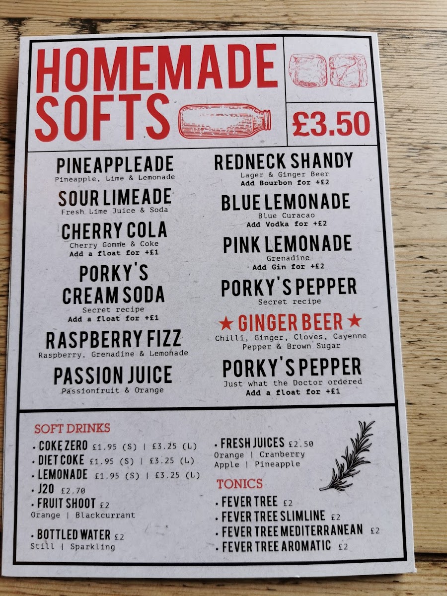 Menu Porky's-7