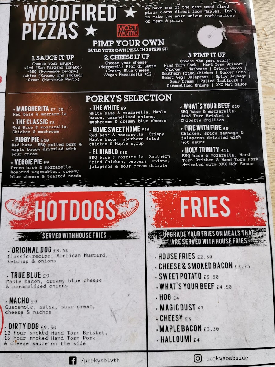 Menu Porky's-8