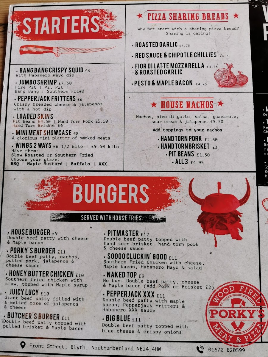 Menu Porky's-9
