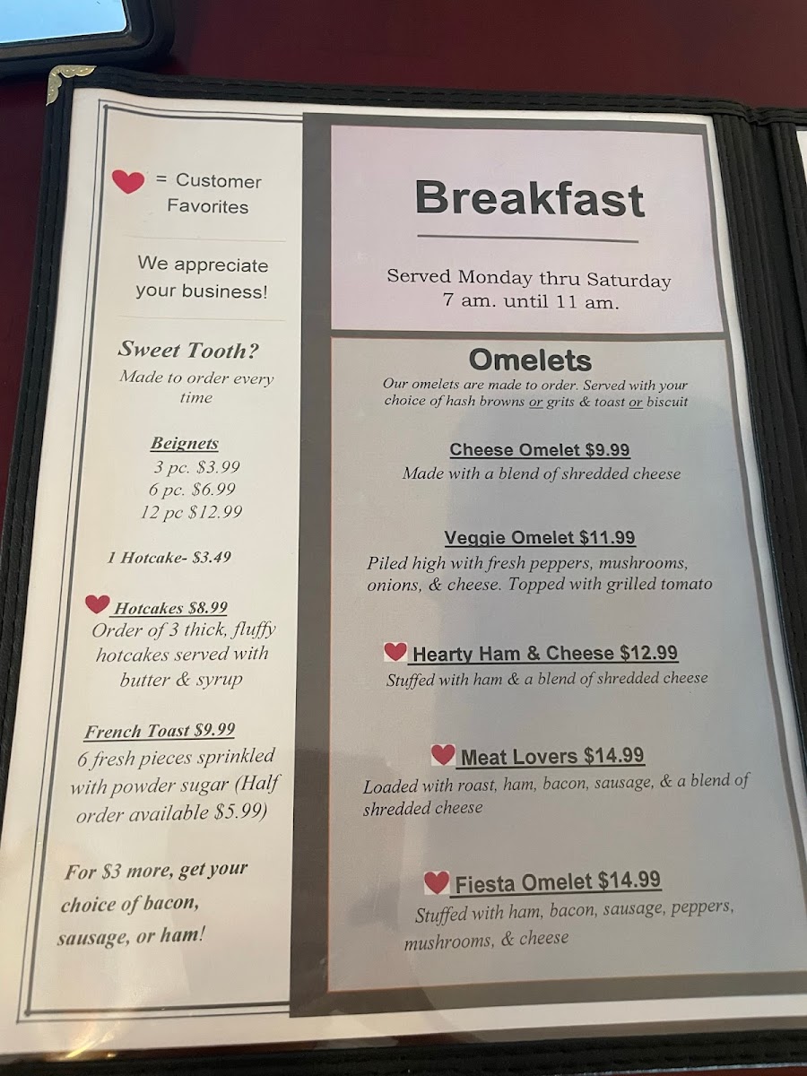 Menu Port City Cafe-1