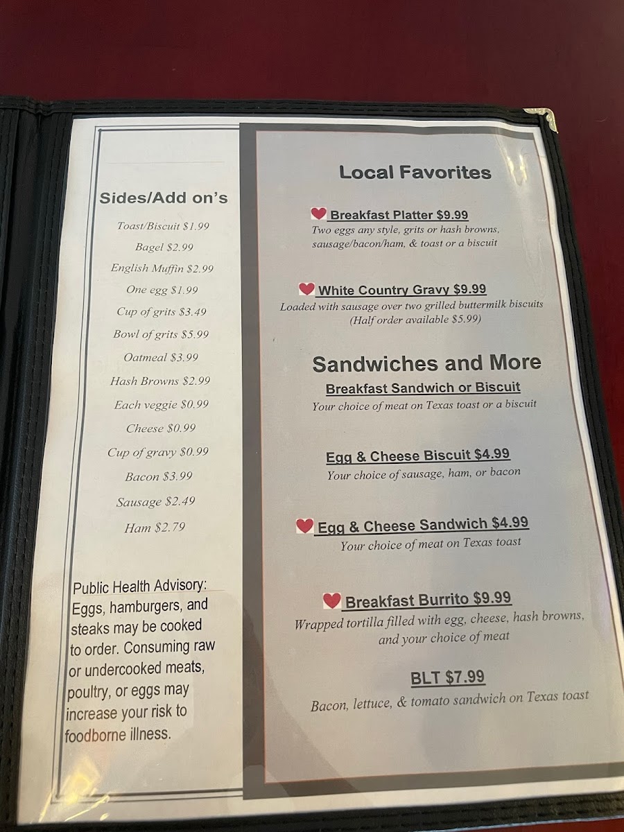 Menu Port City Cafe-2