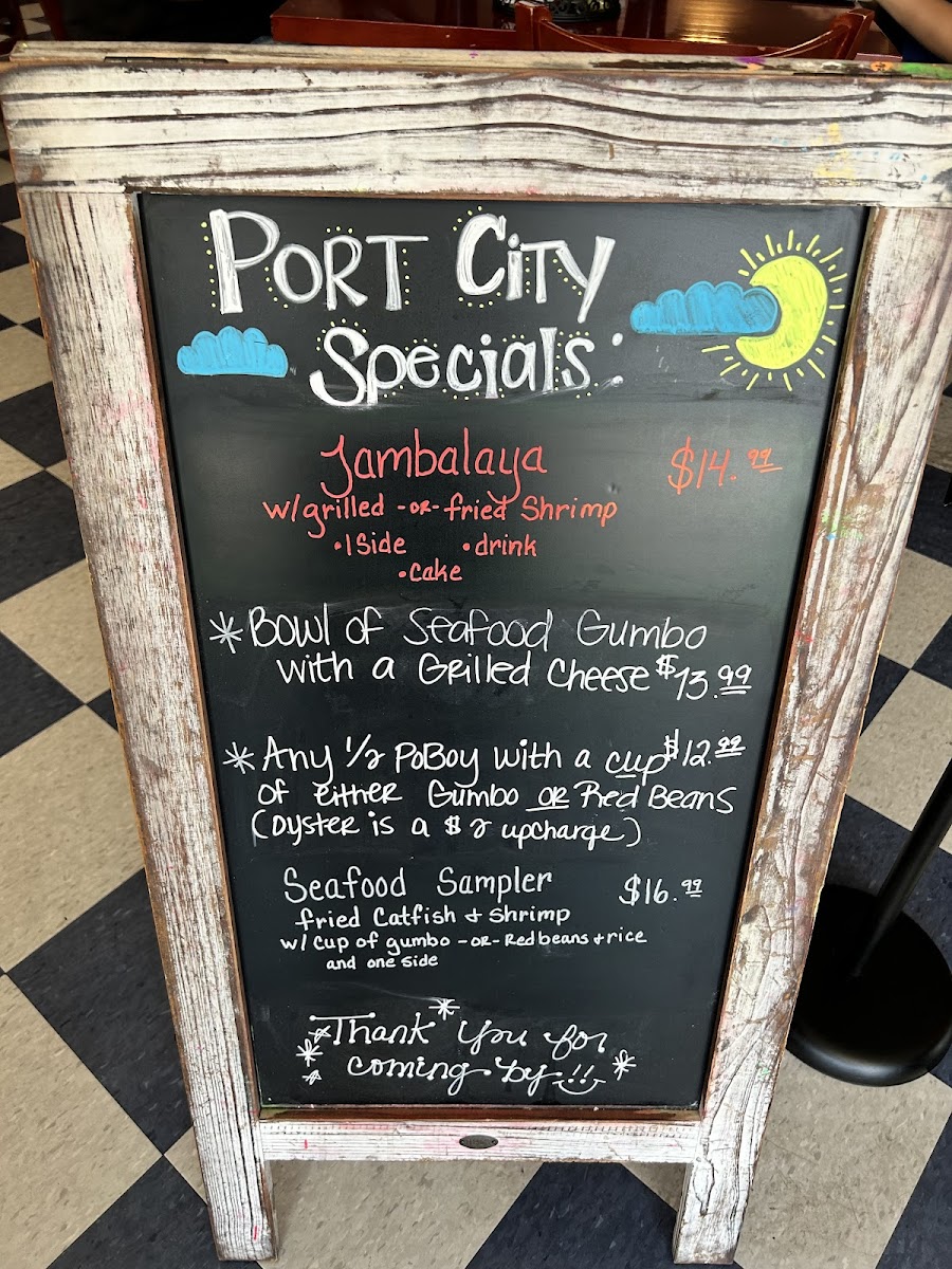 Menu Port City Cafe-5