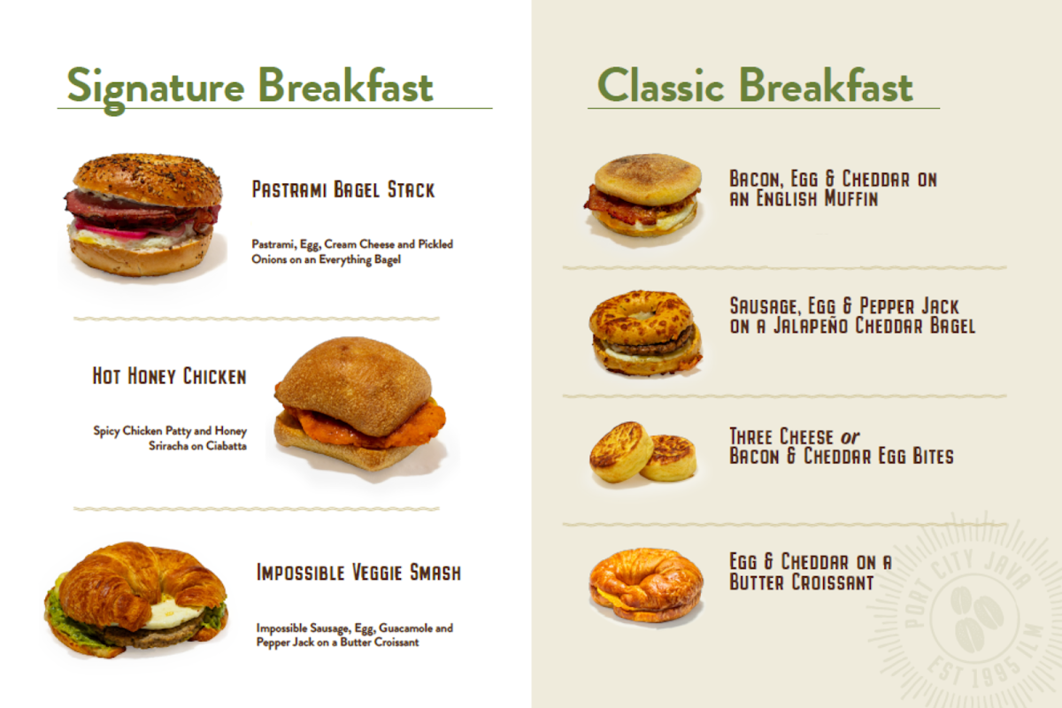 Menu Port City Java-2