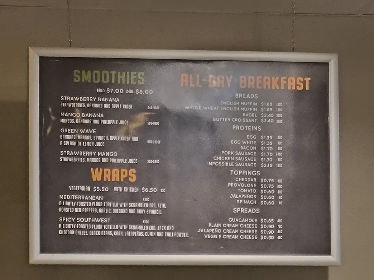 Menu Port City Java-5
