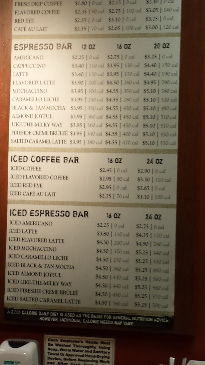 Menu Port City Java-7