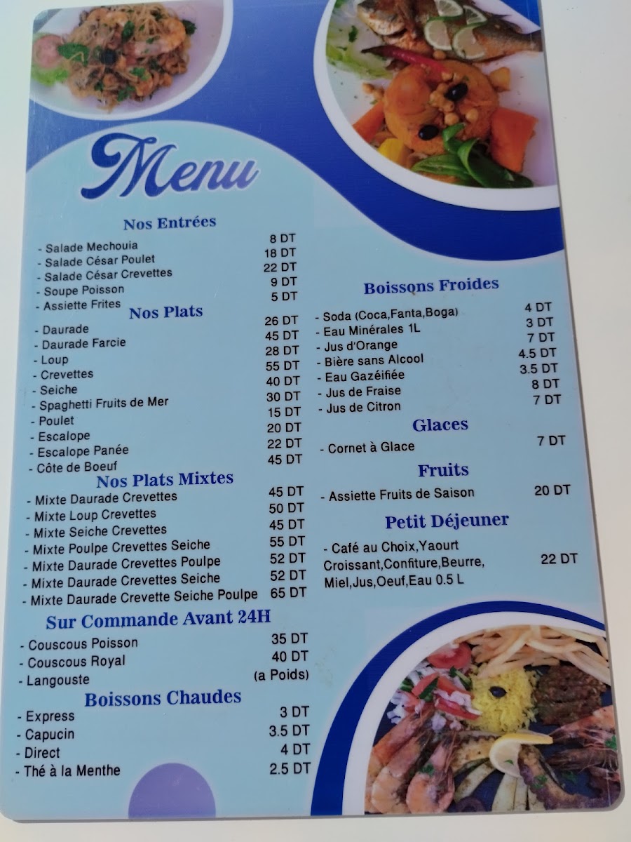 Menu Port D'aghir Restaurant-2