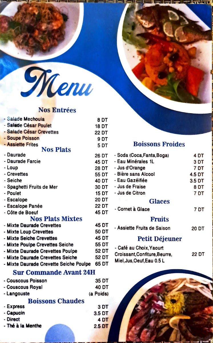 Menu Port D'aghir Restaurant-4