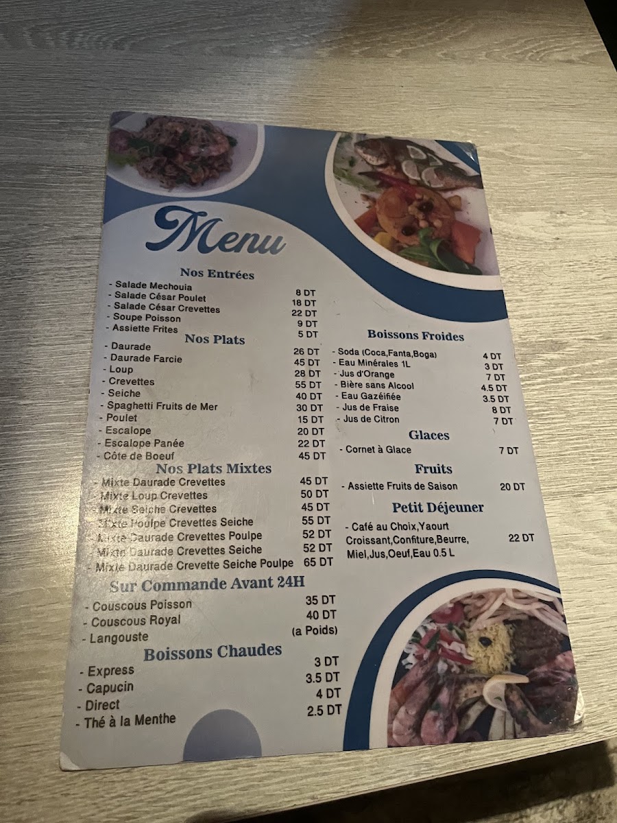 Menu Port D'aghir Restaurant-5