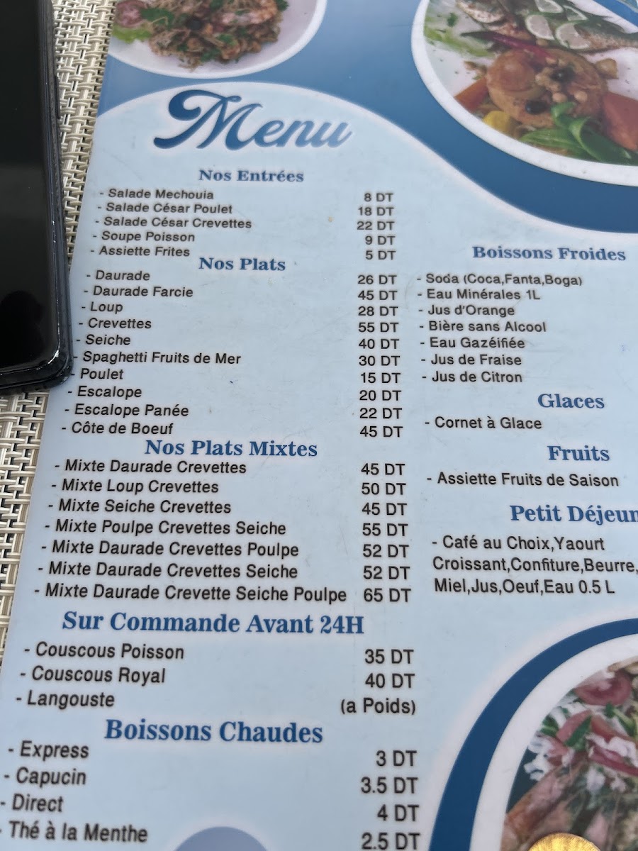 Menu Port D'aghir Restaurant-6