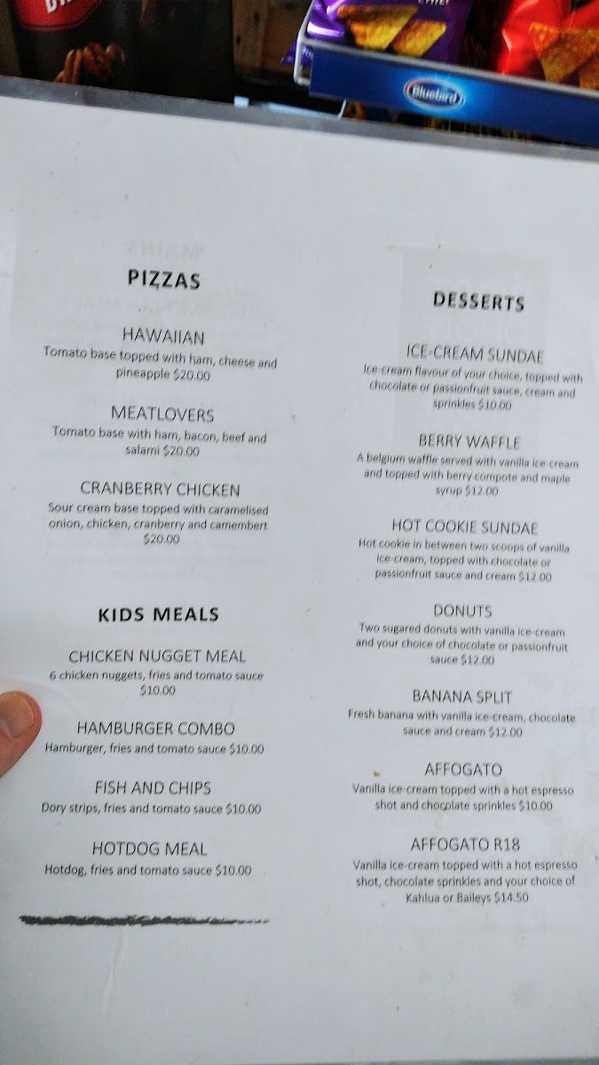 Menu Port Ohope General Store & Cafe-3