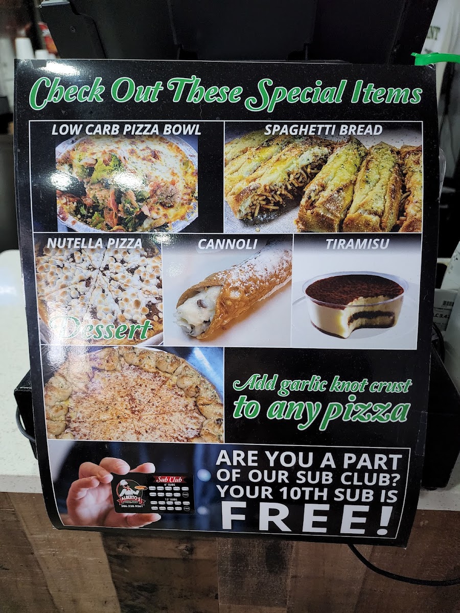 Menu Port Orange - Alberto's Pizza Shop-8