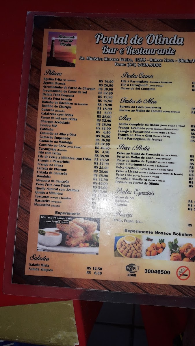 Menu Portal De Olinda-7