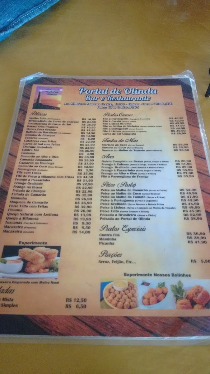 Menu Portal De Olinda-8