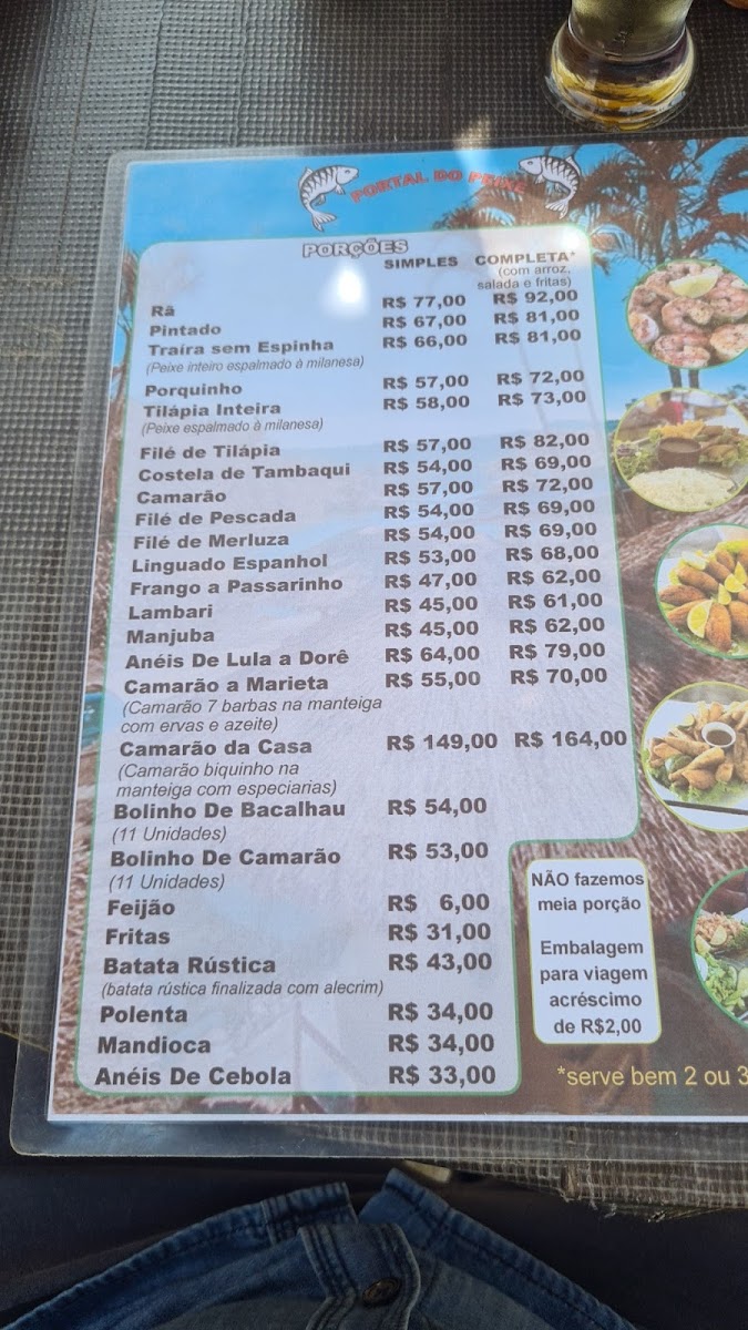 Menu Portal Do Peixe-10