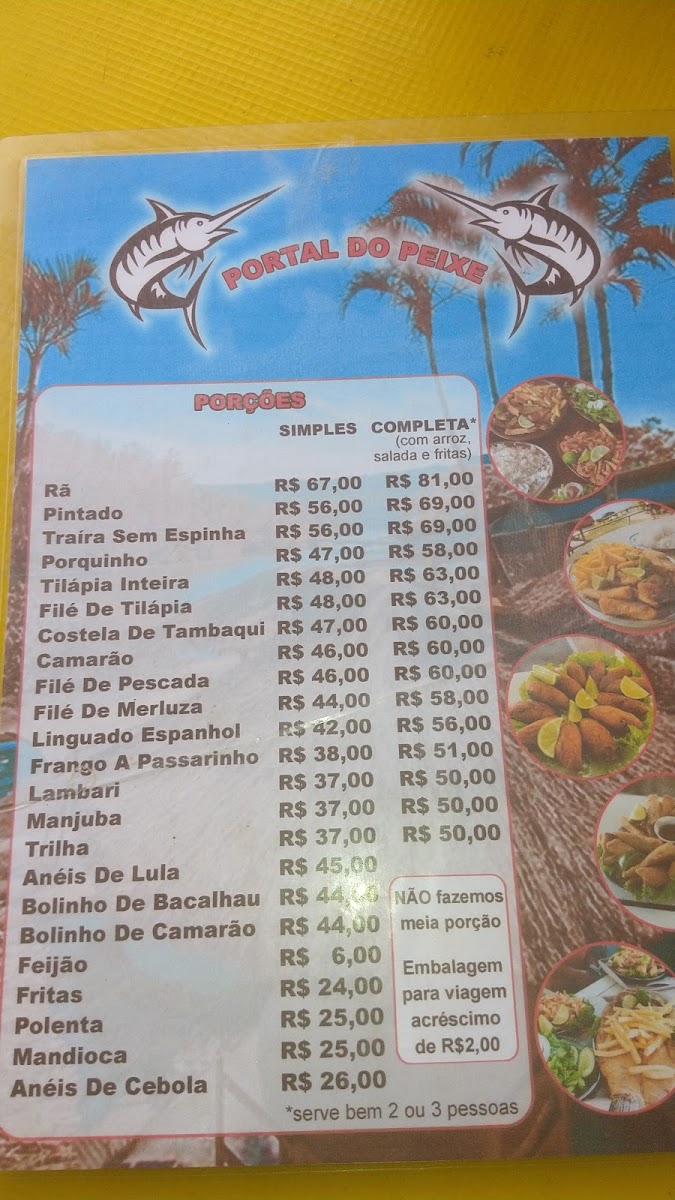 Menu Portal Do Peixe-6