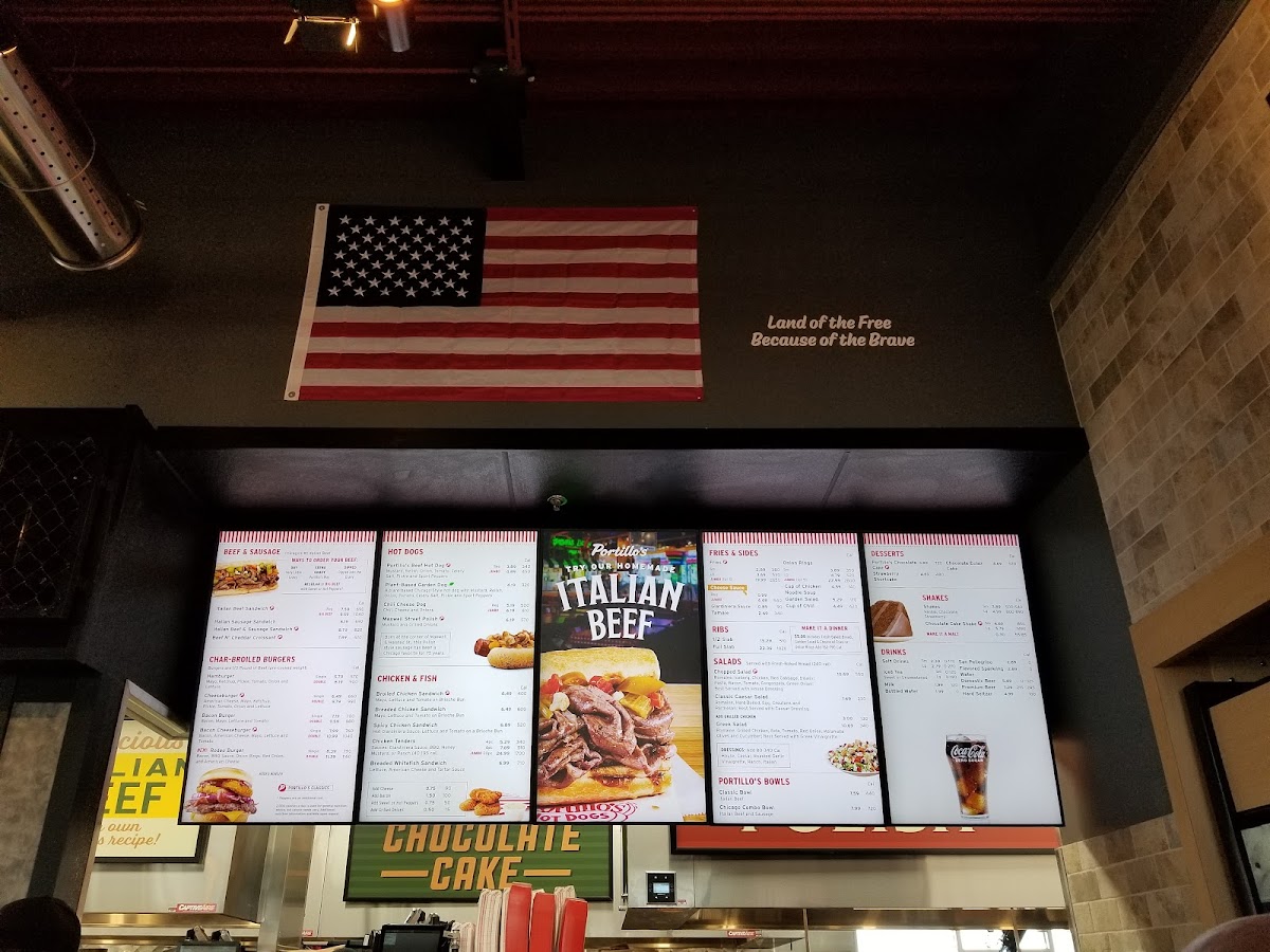 Menu Portillo's Algonquin-9