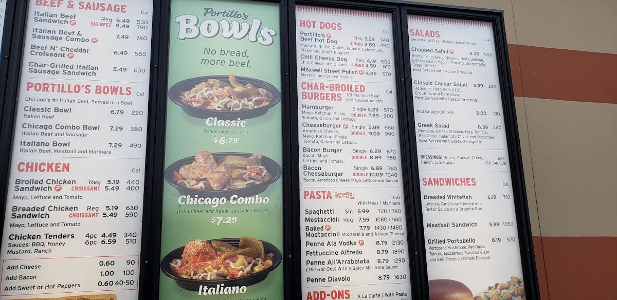 Menu Portillo's Batavia-4
