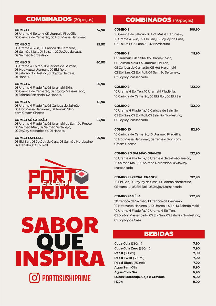 Menu Porto Sushi Prime-2