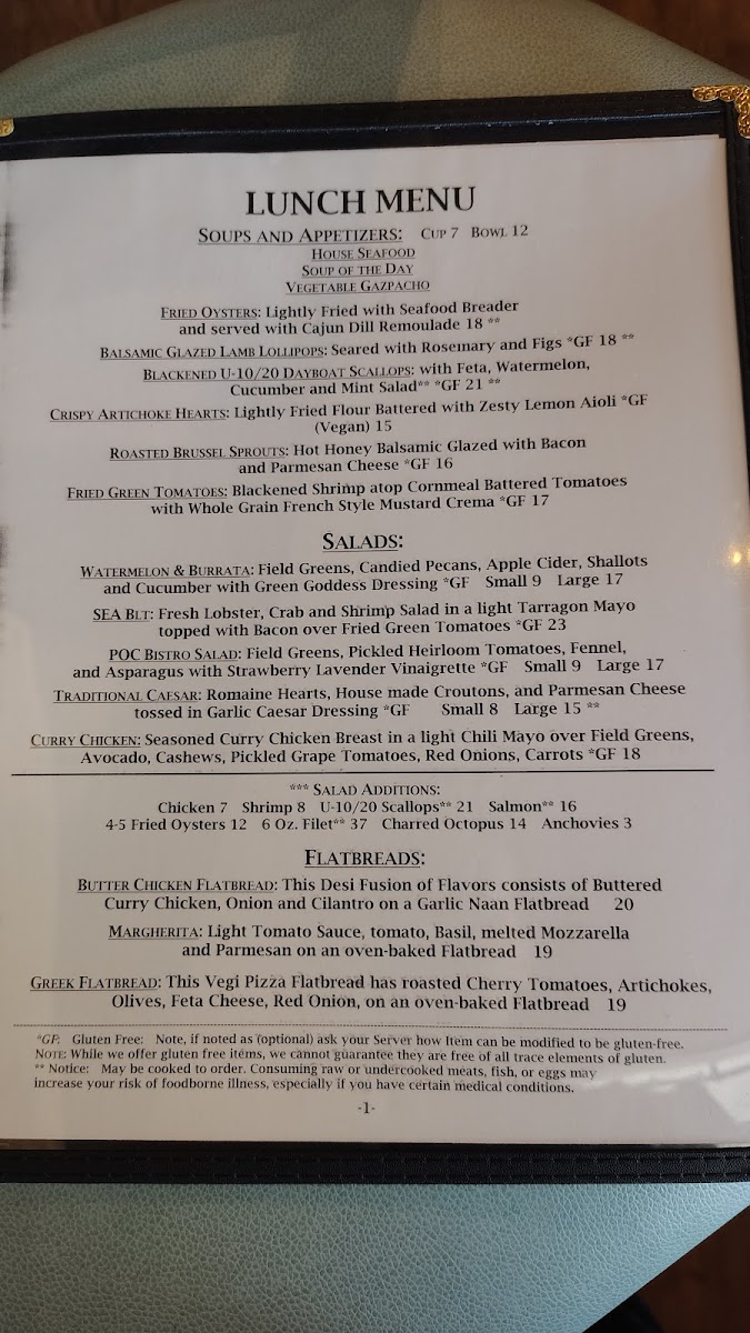 Menu Ports Of Call-2