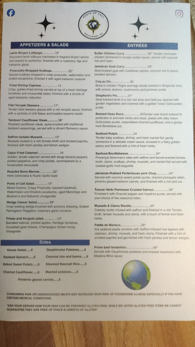 Menu Ports Of Call-5