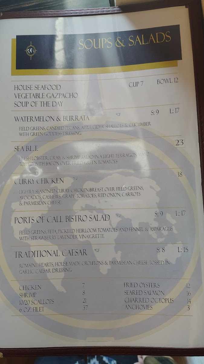 Menu Ports Of Call-6