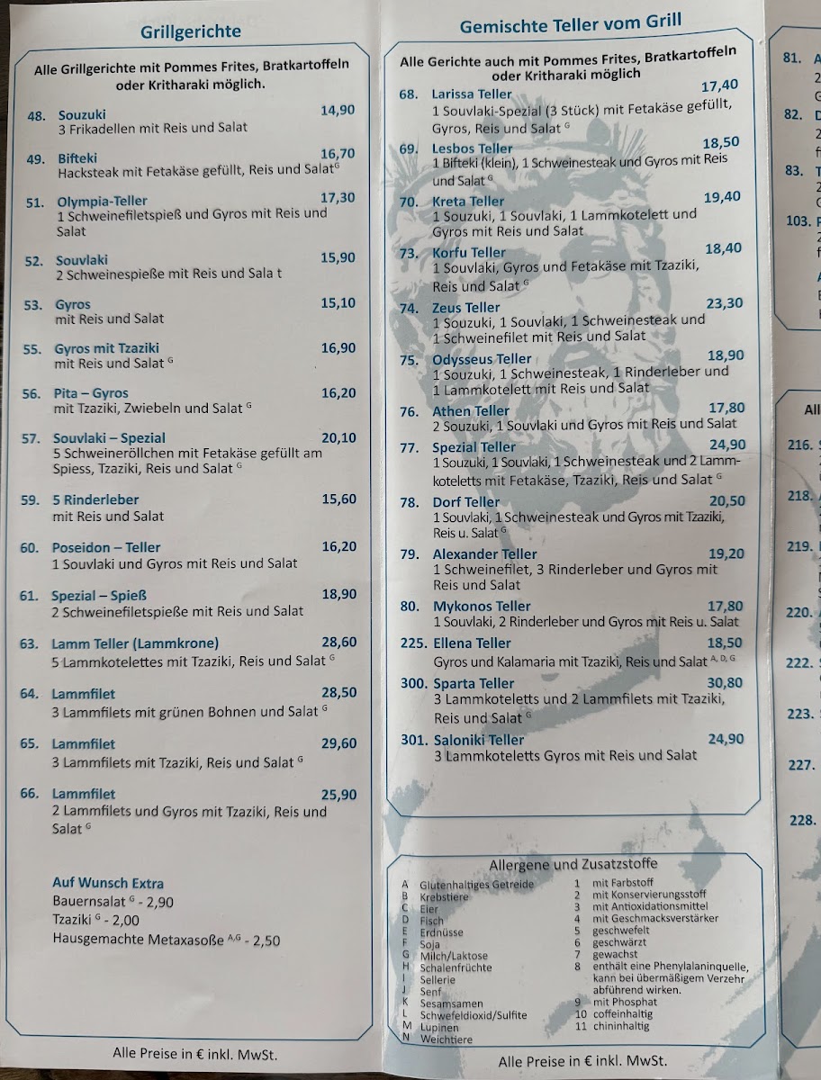 Menu Poseidon-3