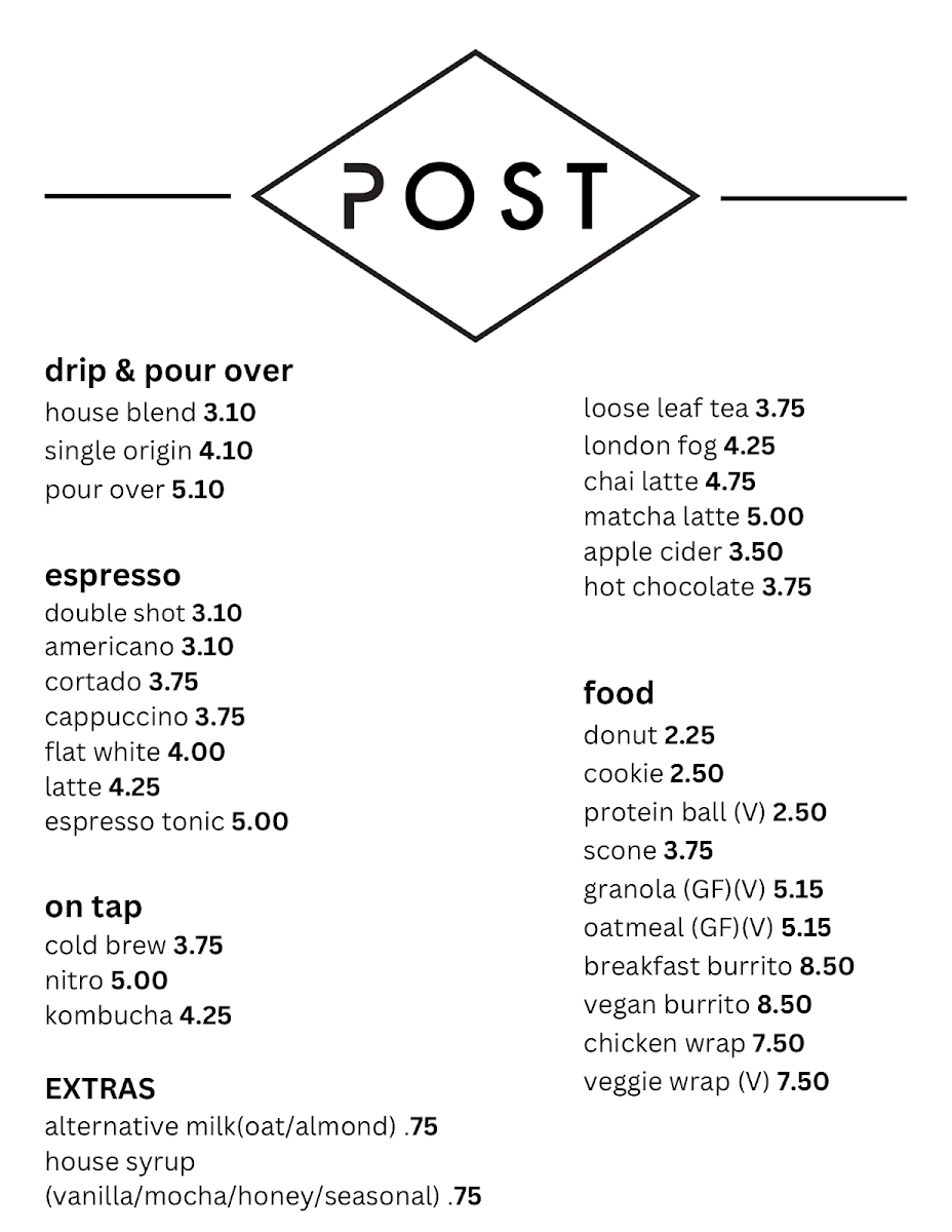 Menu Post Coffee Company-2
