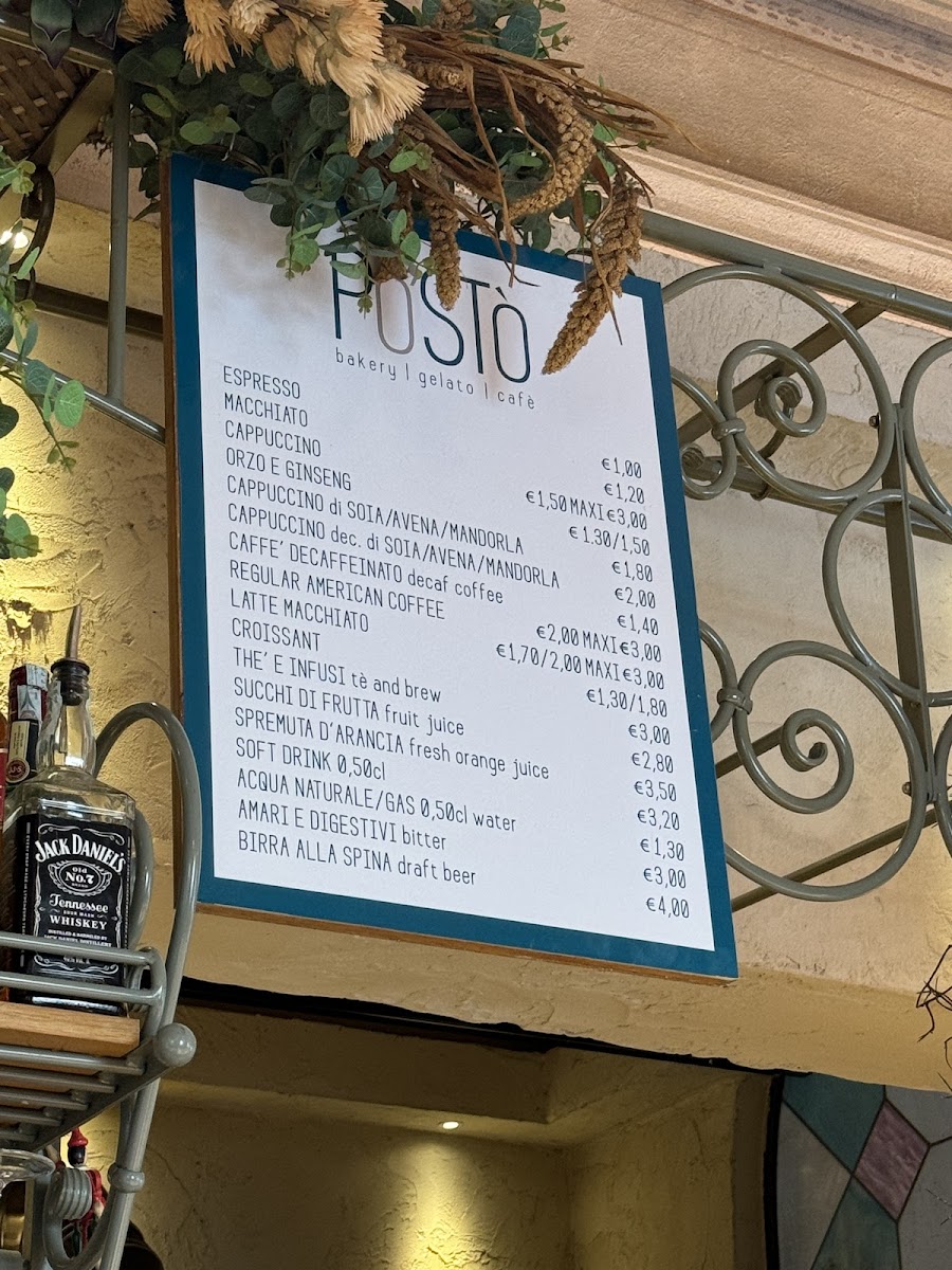 Menu Po'stò Cafè Pisa-3