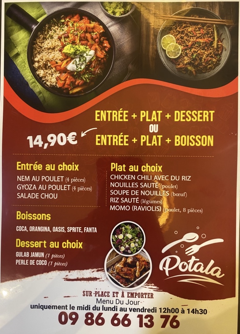Menu Potala Restaurant-3