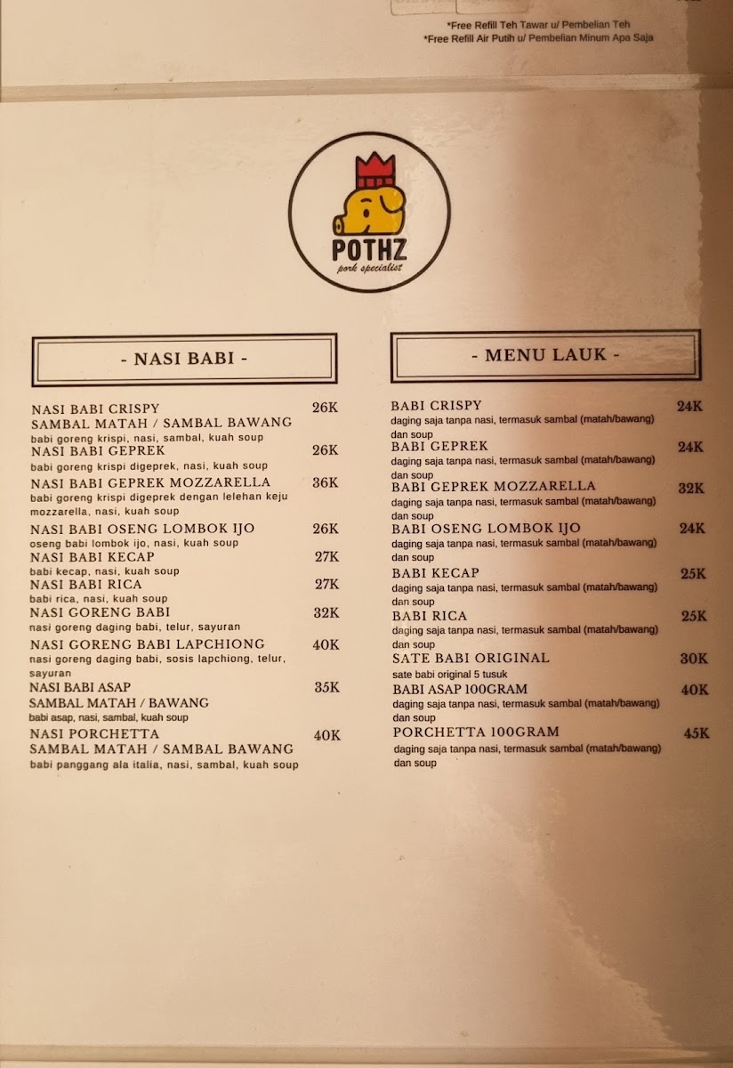 Menu Pothz-5
