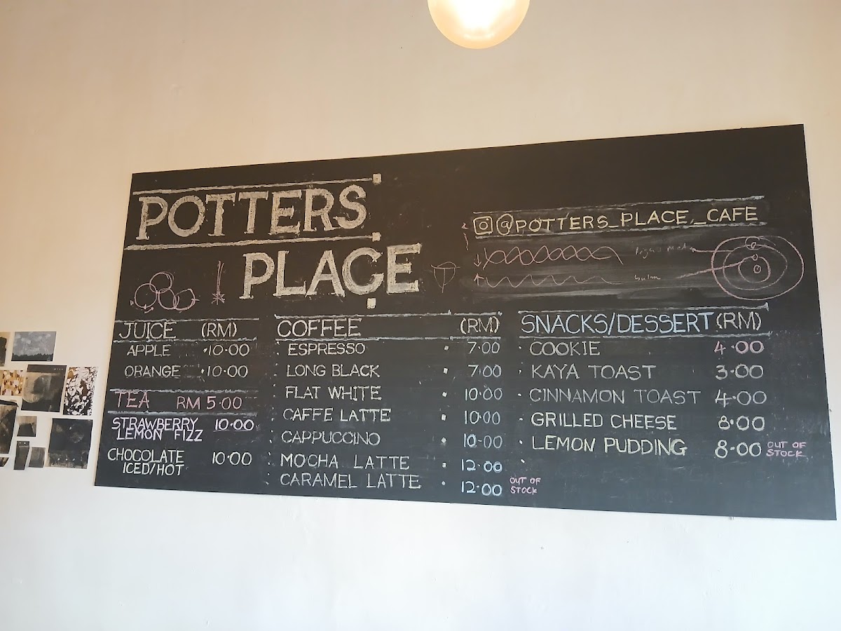 Menu Potters Place Cafe-2