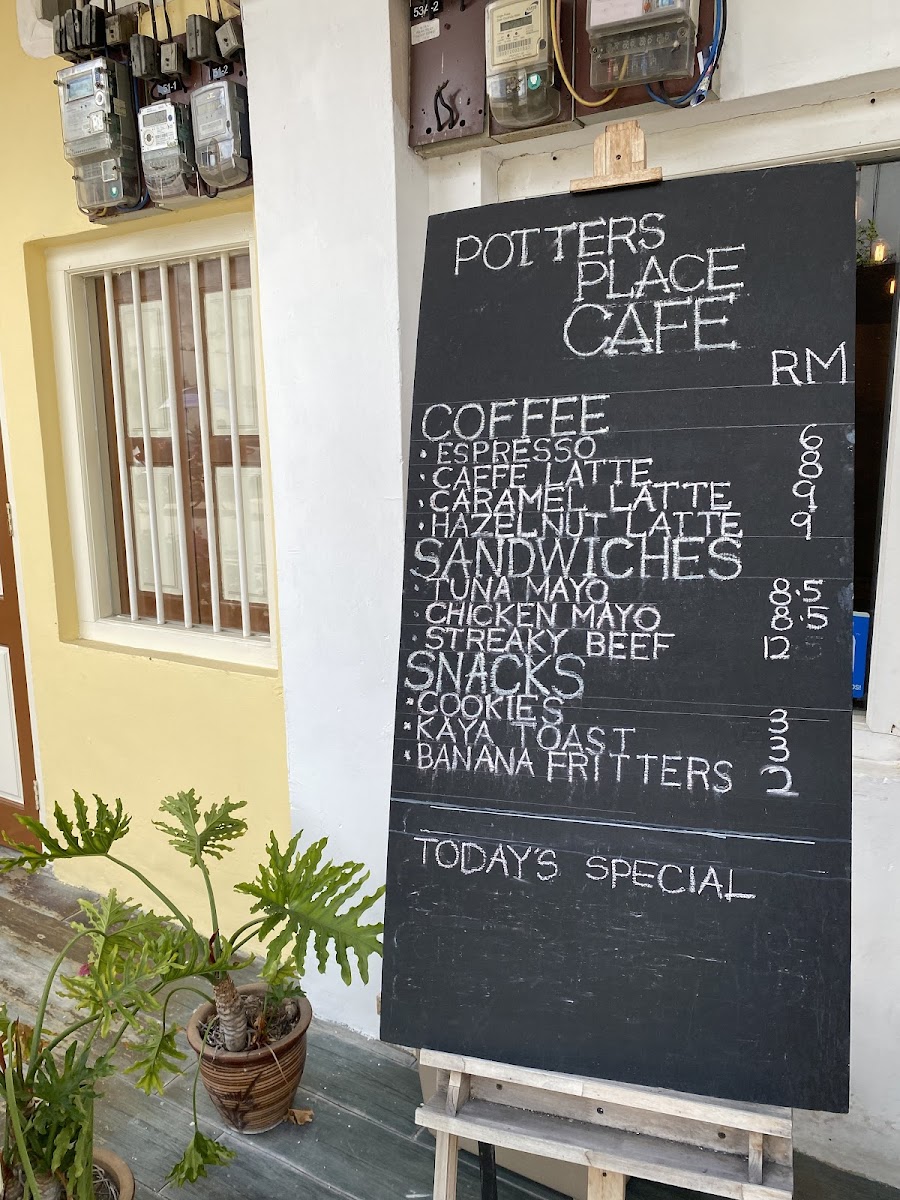 Menu Potters Place Cafe-3