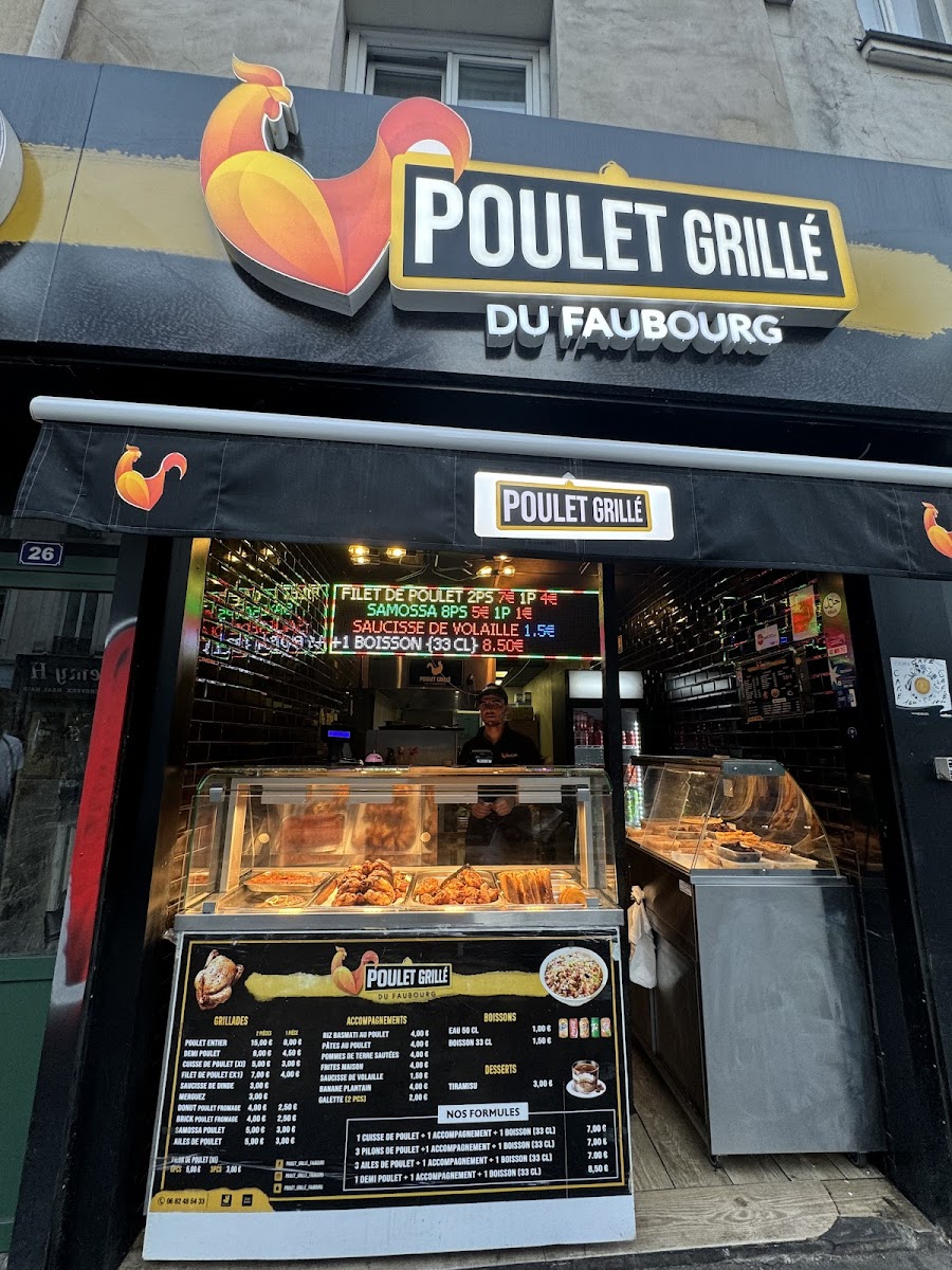 Menu Poulet Grillé Du Faubourg-3