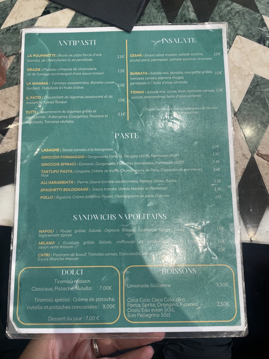 Menu Poupino Noisy Le Sec-7