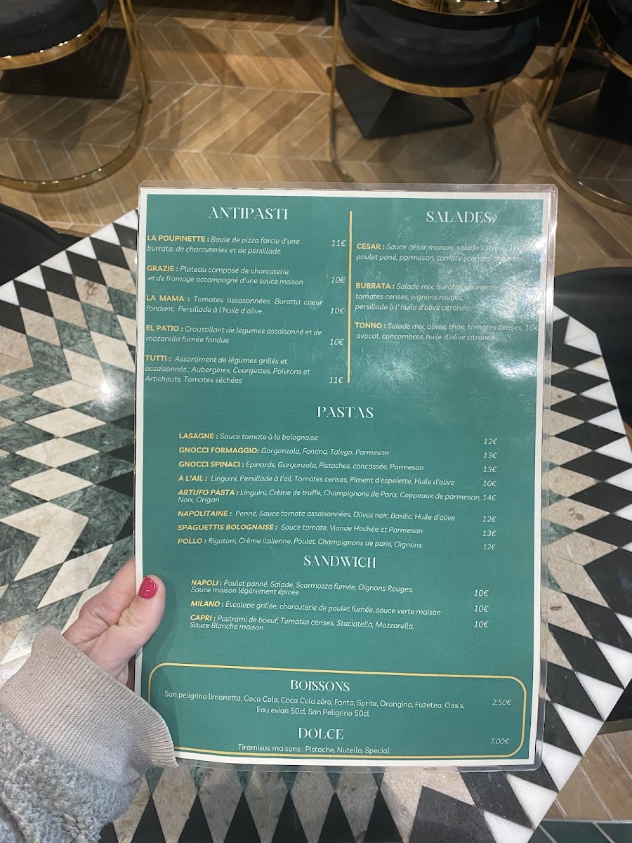 Menu Poupino Noisy Le Sec-8